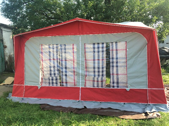 Anti-UV Weaved Fabric Caravan Awnings